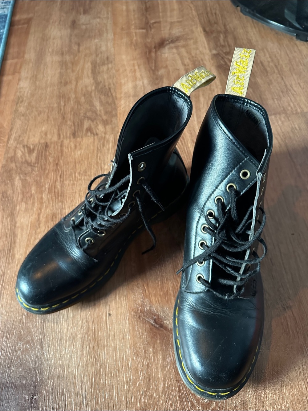 Dr. Martens 1460 (vegan) leather boots, men’s US 11, hardly worn